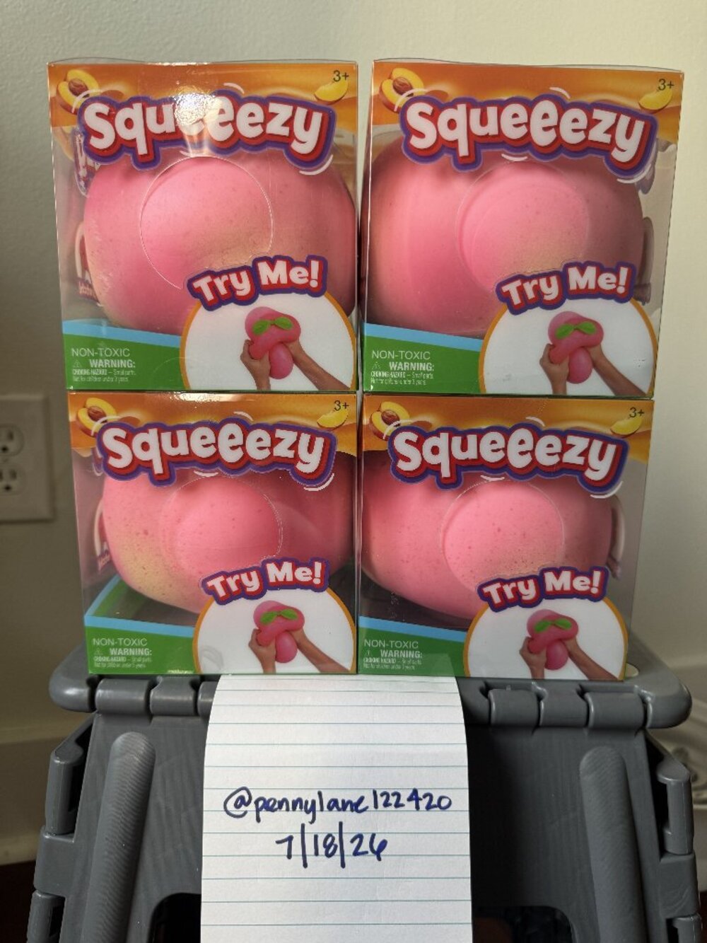 Sunny Days Squeeezy Peach